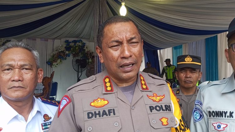 Direktur Lalu Lintas (Dirlantas) Polda Jambi Kombes Pol Dhafi/ (foto: Mhd/ampar)