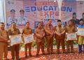 Kadisdik Jambi saat menghadiri Education Expo SMK Negeri 4 Sarolangun/ (foto: ampar)