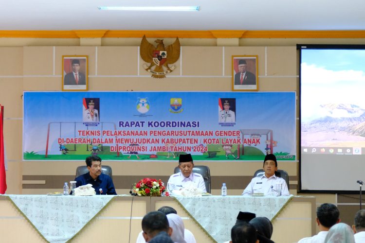 Wagub Jambi: Rakortek Dapat Percepat Terwujudnya Kota Layak Anak di Provinsi Jambi/ (foto: nda/ampar)