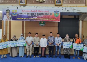 Delapan Ahli Waris Program BKBK di Kerinci-Sungai Penuh Terima Santunan dari BPJS Ketenagakerjaan Cabang Jambi/ Foto: Tanti