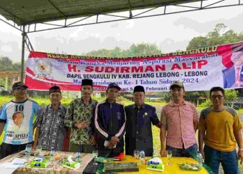 Anggota DPRD Sudirman Alif Reses di Dapil IV Dapat Respon Positif Dari Masyarakat. (Foto: Dky/Ampar)