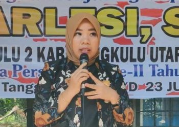 Anggota DPRD Marlesi Minta Pemprov Bengkulu Turut Berperan Aktif Dalam Menjaga Stabilitas Harga Sembako. (Foto: Dky/Ampar)