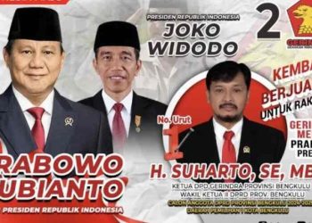 Anggota DPRD Suharto Ucapkan Terimakasih Atas Dukungan Warga Bengkulu. (Foto: Dky/Ampar)
