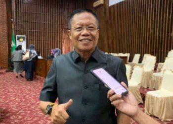 Anggota DPRD Sumardi Ucapkan Terimakasih Kepada Warga Yang Telah Berikan Dukungan. (Foto: Dky/Ampar)