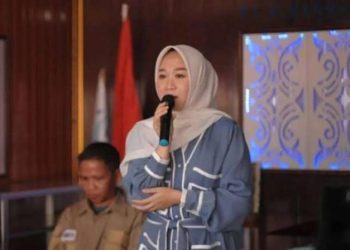 Anggota DPRD Ria Oktarina Dorong Implementasi Kebijakan Berikan Perlindungan Kepada Para Siswa Dari Perundungan. (Foto: Dky/Ampar)