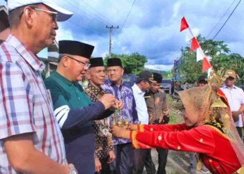 Samsu Amanah Berikan Sambutan Yang Positif Kepada Gubernur Lakukan Kunker di BS. (Foto: Dky/Ampar)