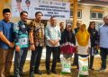 Pemkab Tanjab Timur Launcing Penyaluran Bantuan Pangan di Kelurahan Talang Babat/ Foto: min