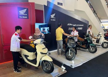 Berburu Diskon Motor di Honda Oto Show Exhibition 2024/ (foto: Ajeng)