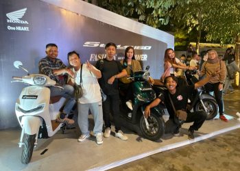 Gelaran Fashion Meet Up Honda Stylo 160 Dihadiri Puluhan Bikers Komunitas Motor Honda/ Foto: Ajeng