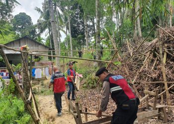 Polisi Gerebek Arena Judi Sabung Ayam di Paal V/ Foto: mhd/ampar