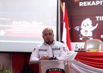 Wabup Robby Hadiri Pembukaan Rapat Pleno Rekapitulasi Suara Pemilu Tahun 2024/ Foto: Min-Ampar