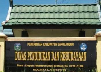 Dinas Pendidikan dan Kebudayaan Kabupaten Sarolangun/ Foto: Fdn/Ampar