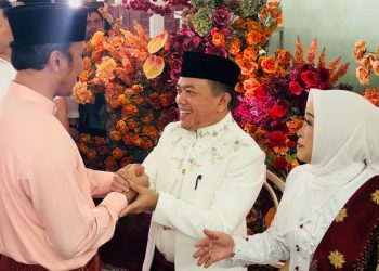 Ketua DPRD Jambi Hadiri Pernikahan Putri Sulung Gubernur Jambi/ foto: hadian