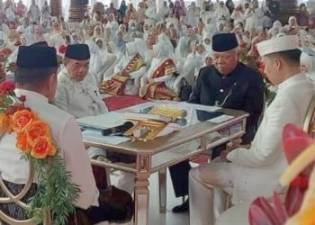 Jaksa Agung dan Menteri PUPR Jadi Saksi Nikah Putri Sulung Gubernur Al Haris/ Foto: Nda