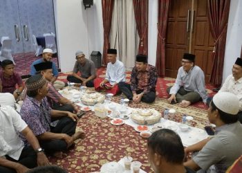 Bukber, Pj Bupati Merangin Ajak Media Tangkal Berita Hoax/ foto: Teguh