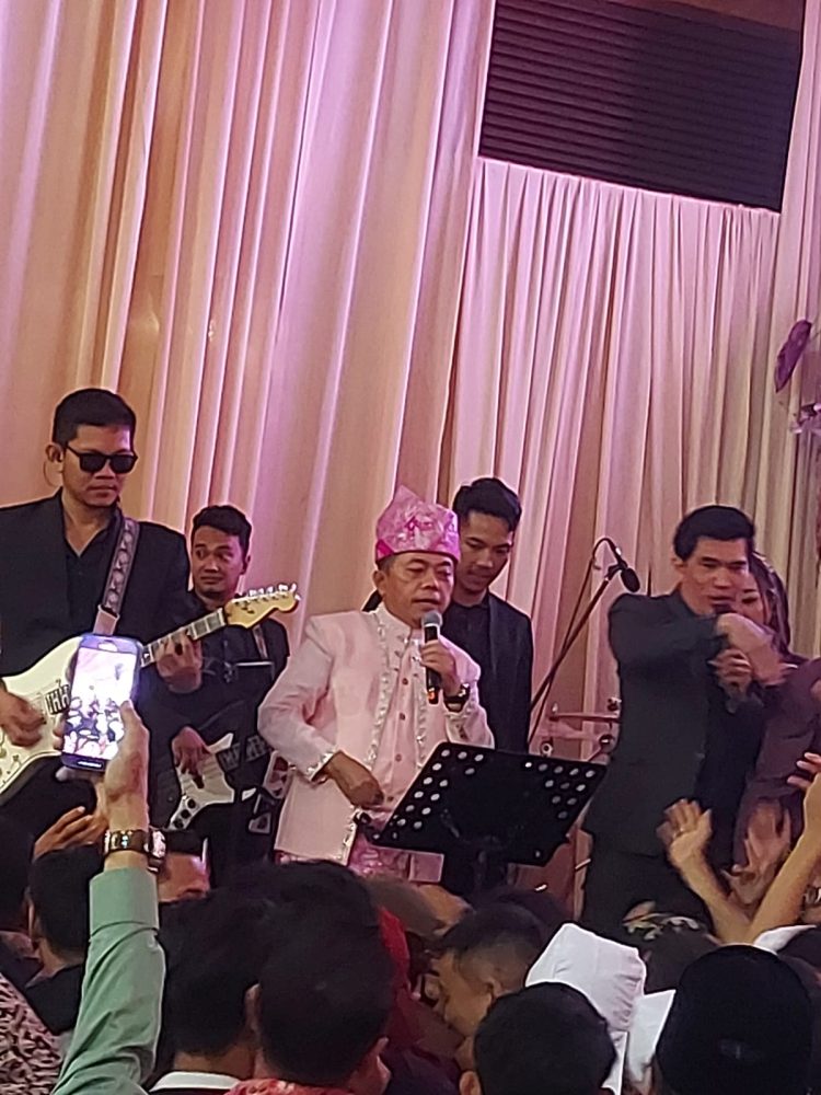 Pesta pernikahan putri sulung gubernur jambi/ Foto: dedek kusnadi