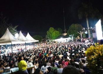 Spektakuler! Nobar Bersama Gubernur Jambi Semifinal Piala Asia U-23; Masyarakat Tumpah Ruah/ Foto: Nda