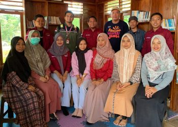 PetroChina melaksanakan kegiatan dengan mengundang Forum Pegiat Literasi Jambi (Foto: Melani)