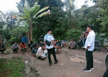 BNNP Jambi Gerebek Rumah Base Camp Narkoba di Tangkit, 14 Orang Positif Test Urine (foto: mhd-ampar)