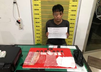 Bandar Narkoba dan Jaringannya saat diamankan Polisi/ Foto: mhd-ampar