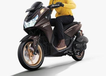 Tampil Keren dengan Yamaha LEXI LX 155/ foto: Didit