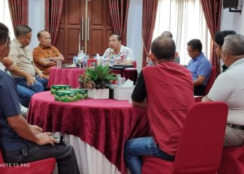 Genangan Air di Ujung Jalur Tiga Kota Bangko, Pj Bupati Sebut Tak Tinggal Diam Segera Dituntaskan/ Foto: teguh