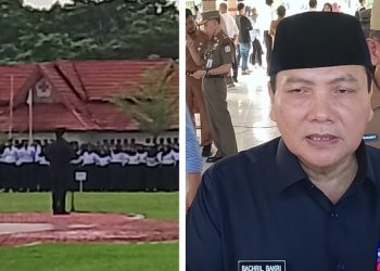 Pj Bupati Serahkan SK 1.504 PPPK Sarolangun/ Foto: fdn-ampar