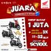 Juara BeAT to School, Beli Motor Cukup Bayar 1 Juta Saja/ Foto: Sinsen