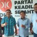 Ketua DPD Golkar Kota Jambi Budi Setiawan dan Ketua DPD PKS Kota Jambi Hizbullah, bertemu empat mata bahas Pilwako Jambi 2024. Selasa (7/5/2024)/ Foto: ampar