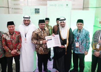 Menteri Agama Yaqut Cholil Qoumas mengatakan bahwa Indonesia kembali mendapat kuota 221.000 jemaah pada operasional haji 1446 H/2025 M/ (Sumber Foto: Kemenag RI)