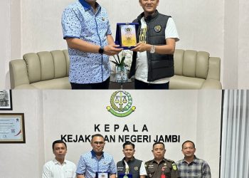 PWI Kota Jambi dan Kejari Jambi SIAP Bersinergi/ Foto: Syah