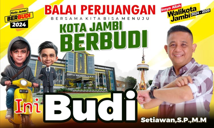 Budi Setiawan Bakal Calon Walikota Jambi