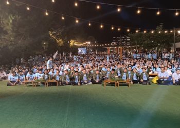 Haris-Sani Dapat Dukungan Ribuan Milenial Jambi: Amanah Anak Muda Jambi Tak Akan Kami Sia-siakan/ Foto: rky