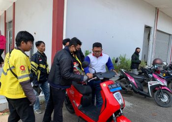 Masyarakat Jambi Antusias Ikuti Safety Riding FOMO Bersama Honda Sinsen/ Foto: sinen