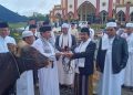 Pj Bupati Beserta Jajaran Sholat Idul Adha 1445 H di Masjid Agung As Sulthon/ Foto: fdn-ampar