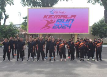 Ikuti Semarak Kemala Run 2024 Polda Jambi Kirim 31 Peserta