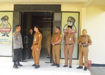 Pj Bupati Raden Najmi Bersama Sekda Berkunjung Silaturahmi Ke Kapolres Muaro Jambi 04 Jun 2024