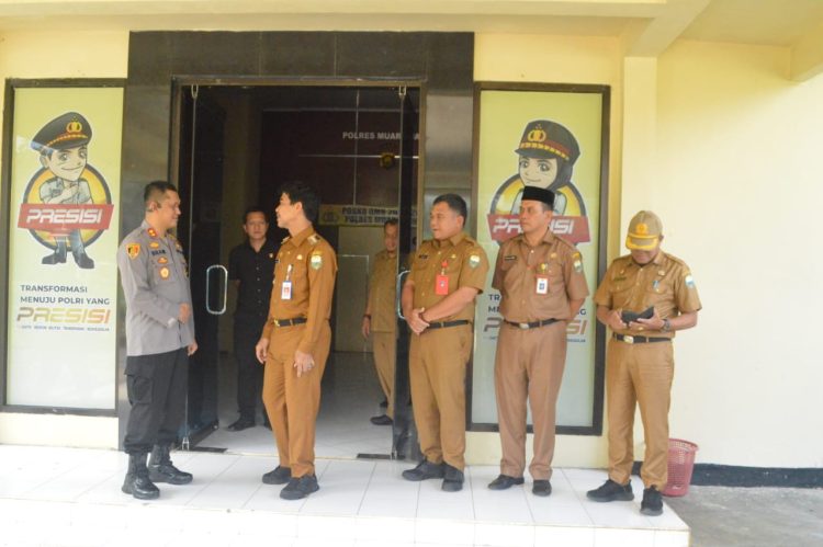 Pj Bupati Raden Najmi Bersama Sekda Berkunjung Silaturahmi Ke Kapolres Muaro Jambi 04 Jun 2024