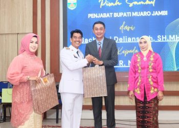 Pisah Sambut Penjabat Bupati Muaro Jambi Berlangsung Khidmat