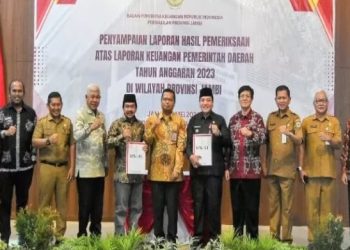 Pemkab Sarolangun Raih Predikat Opini WTP dari BPK / foto: fdn-ampar