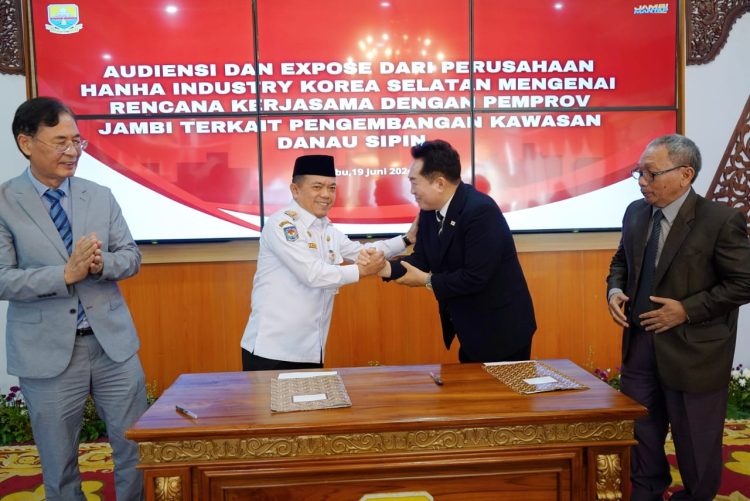 Al Haris Harap dengan Adanya Investor dari Korea Selatan, Kawasan Danau Sipin Akan Jadi Pariwisata Berbasis/ Foto: Ampar