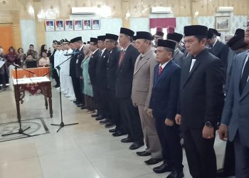 Pj Bupati Lantik 91 Pejabat Eselon II dan III/ Foto: fdn/ampar