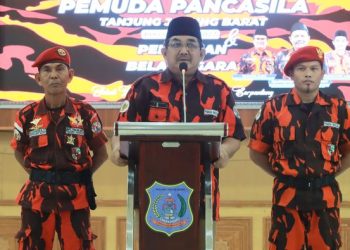 Bupati Tanjab Barat Apresiasi Pelantikan dan Pelatihan Bela Negara Pemuda Pancasila