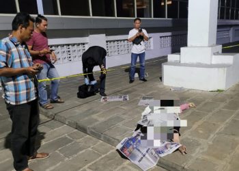 Mahasiswi Tewas Loncat dari Lantai 12 Gedung Mahligai Bank 9 Jambi