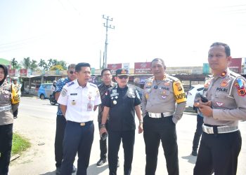 Macet di Aurduri I, Dirlantas Polda Jambi Turun ke Lokasi