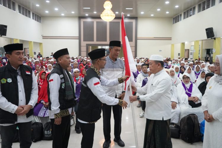 Al Haris Sambut Kepulangan 444 Jemaah Haji Jambi Kloter 27/ Foto: Nopriansyah-Kominfo