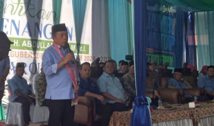 Al Haris Lantik Tim Pemenangan di Sarolangun/ foto/fdn/ampar