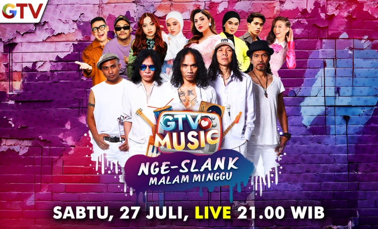 Malam Minggu Makin Manis Ditemani Konser Spesial Slank Live di GTV