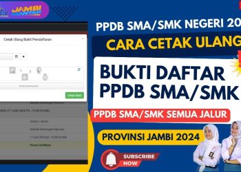 Ini Cara Daftar Ulang PPDB Provinsi Jambi 2024 dan Berkas Persyaratannya