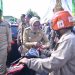 Pj Wali Kota Jambi Bagikan Ribuan Bendera Merah Putih ke Masyarakat Pengguna Jalan/ Foto/ Melly/ ampar